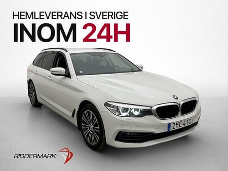 BMW 520d xDrive Touring 520 Sport line Skinn Drag Kamera HiFi Värmare