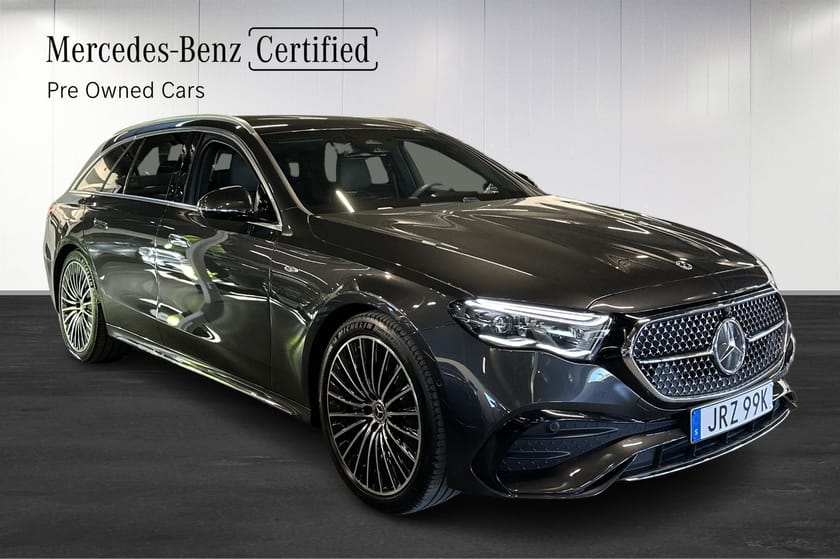 Bild 2 av Mercedes-Benz E 300 T e 300e AMG Superscreen Distronic Dragkrok Moms