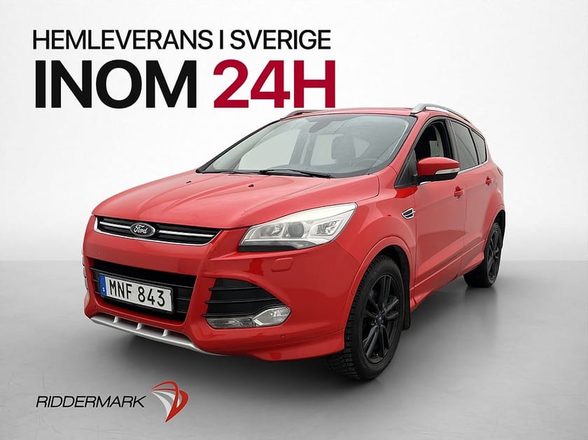 Bild 3 av Ford Kuga AWD 163hk Titanium X P-Sensorer Halvskinn Dragkrok