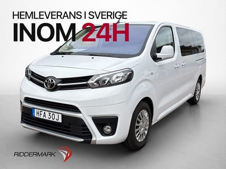 Toyota Proace Verso Extra Lång 2.0D PDC CarPlay 9-Sits MOMS