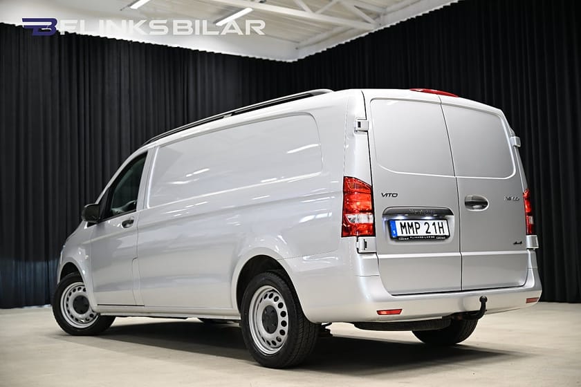 Bild 4 av Mercedes-Benz Vito 116 CDI 4x4 3.2t Automat|Lång|Nedlackad|LED|Inredd|Leasbar