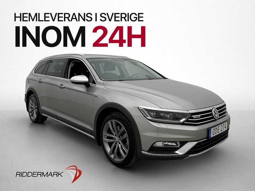 Bild 1 av Volkswagen Passat Alltrack 4M 190hk Executive D-Värm Drag