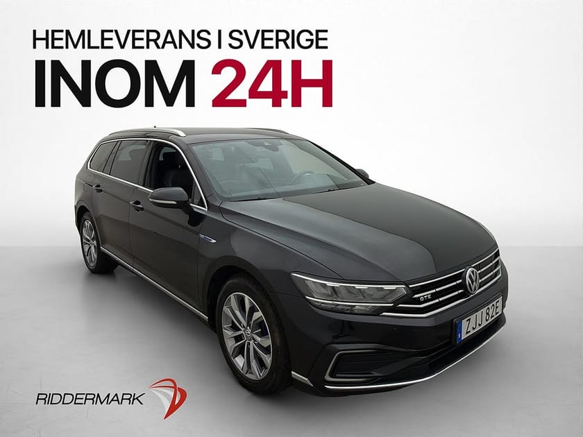 Bild 3 av Volkswagen Passat Sportscombi GTE Kamera Drag Navi CarPlay Halvskinn