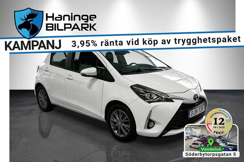Bild 5 av Toyota Yaris 5-DR 1.5 ACTIVE SUPERDEAL 3.95% / B-KAM / LÅGMILAD