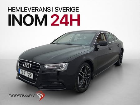 Audi A5 Sportback 2.0 TDI 177hk Taklucka Skinn P-Sensorer