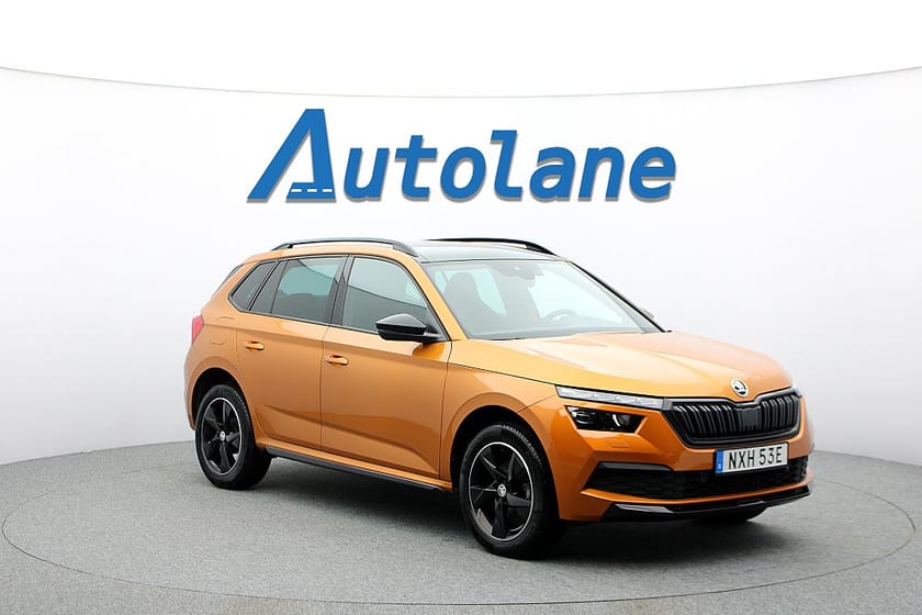 Bild 1 av Škoda Kamiq Skoda 1.5 TSI Monte Carlo, Panorama, Drag, Kamera, MOMS 150hk