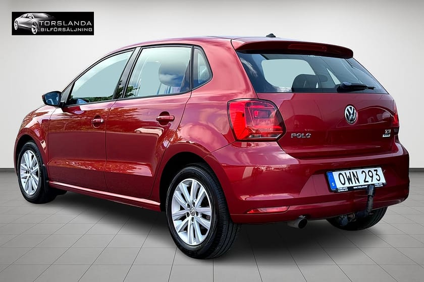 Bild 4 av Volkswagen Polo 5-dörrar 1.2 TSI 90hk Manuell V-hjul Nyservad