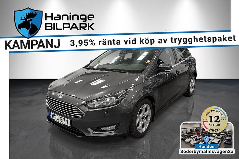 Bild 1 av Ford Focus 1.0 EcoBoost Titanium / LÅGMILARE / SUPERDEAL 3,95 % /