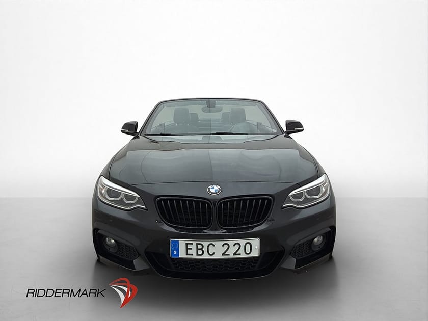 Bild 2 av BMW 220d Convertible 190hk M-Sport Navi Keyless Sportsäten