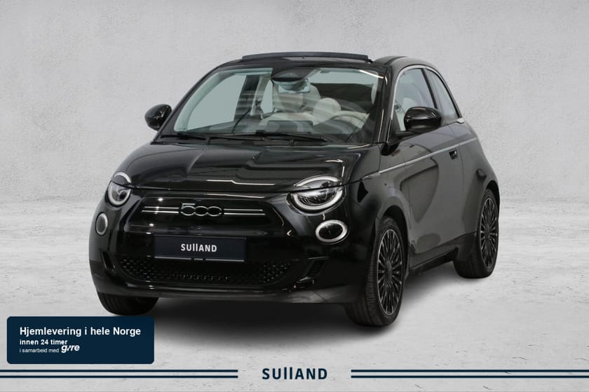 Bilde 1 av Fiat 500Ce Cab La Prima /Batteritest/Reg2024/Service/LAV.KM/Apple