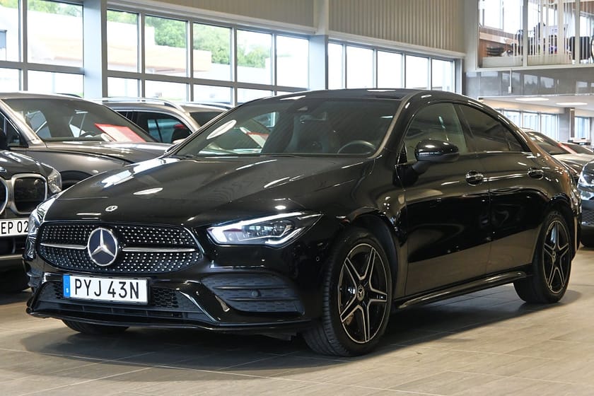 Bild 1 av Mercedes-Benz CLA 250 e 218hk AMG Night Premium Plus Pano