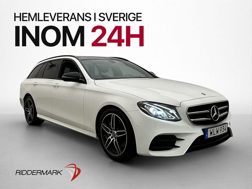 Bild 3 av Mercedes-Benz E 200 T d AMG Pano Widescreen Drag Värmare