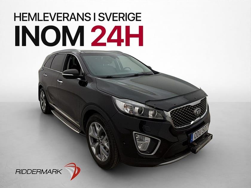 Bild 1 av Kia Sorento 2.2 AWD 200hk Business 7-Sits Pano 360° Dragkrok
