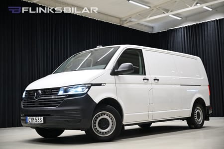 Volkswagen Transporter DSG 150HK L2 Dubbeldörr|LED|Leasebar