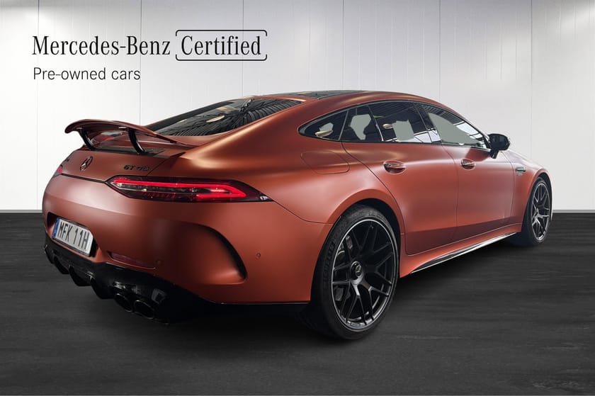 Bild 3 av Mercedes-Benz AMG GT 4 43 4MATIC+ Panorama / Skalstolar / Värmare/ Nyservad 367hk