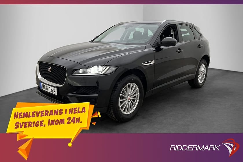 Bild 3 av Jaguar F-Pace 20d AWD Comfort Edt Kamera Drag Navi Rattvärme