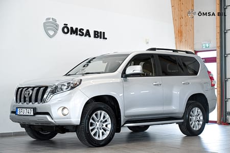 Toyota Land Cruiser 2.8 D-4D 4WD 7-Sits Drag 177hk