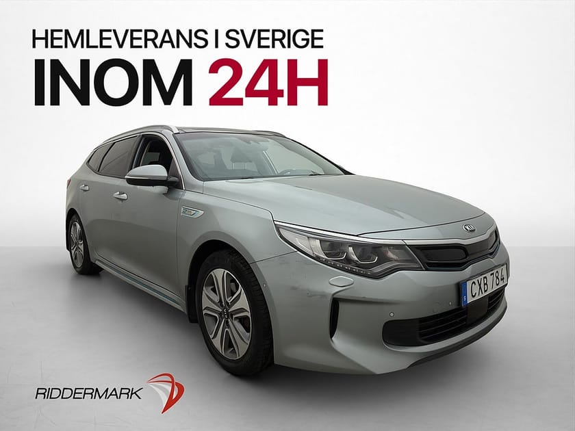Bild 1 av Kia Optima Sport Wagon Plug-in Hybrid SW 205hk Pano Navi 360°  H/K Läder