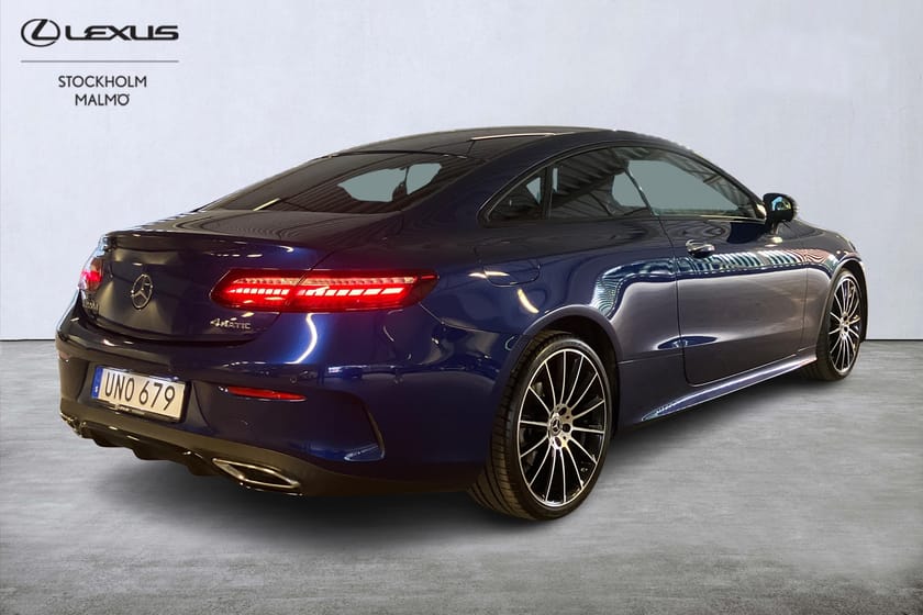 Bild 4 av Mercedes-Benz E 220 d 4MATIC Coupé AMG Pano Värmare Burmester