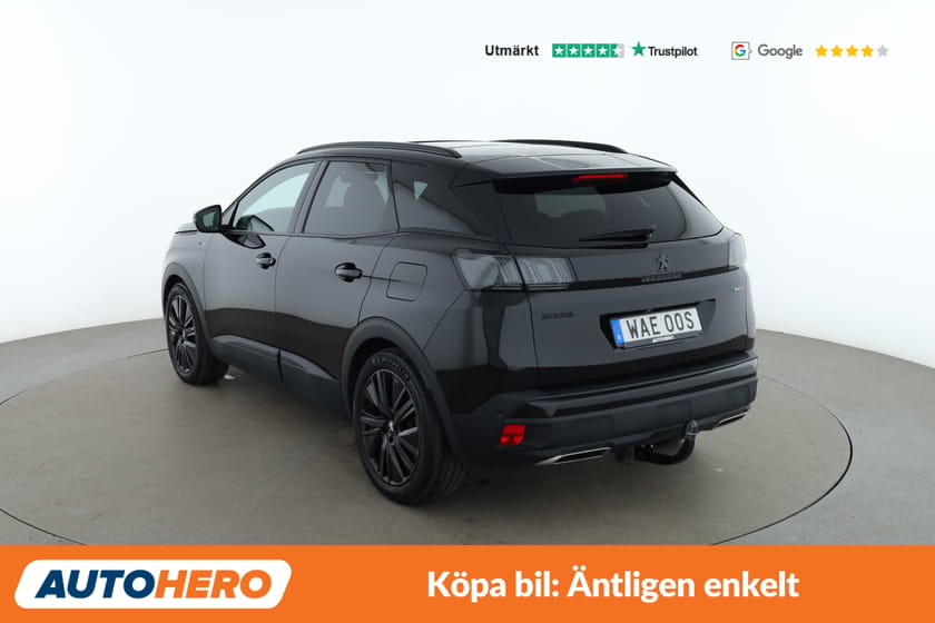 Bild 3 av Peugeot 3008 HYBRID4 300 GT Black Pack / 360, Pano, Drag, Skinn
