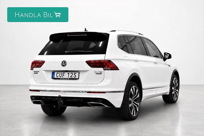 Bild 5 av Volkswagen Tiguan Allspace 7-sätes 2.0 TDI 4M R-Line 7-sits Drag D-Värm Cockpit Massage 190hk