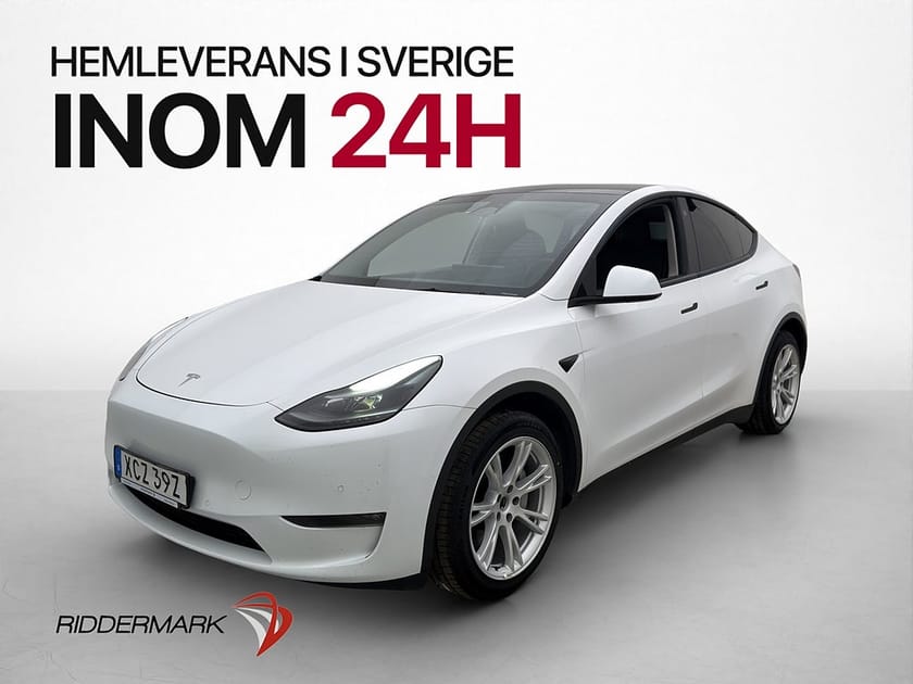 Bild 4 av Tesla Model Y Long Range AWD Svensksåld Panorama