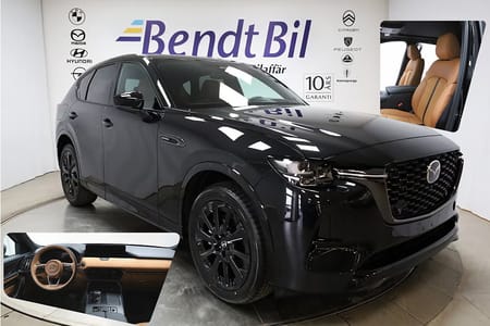 Mazda CX-60 PHEV Homura Plus/ Värmare/ Adaptiv farth/ Ventilerade stolar