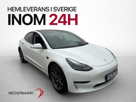 Tesla Model 3 Long Range AWD Pano Kamera Moms Skinn Navi AP