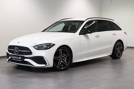 Mercedes-Benz C 200 T 9G-Tronic AMG Line Värmare Krok