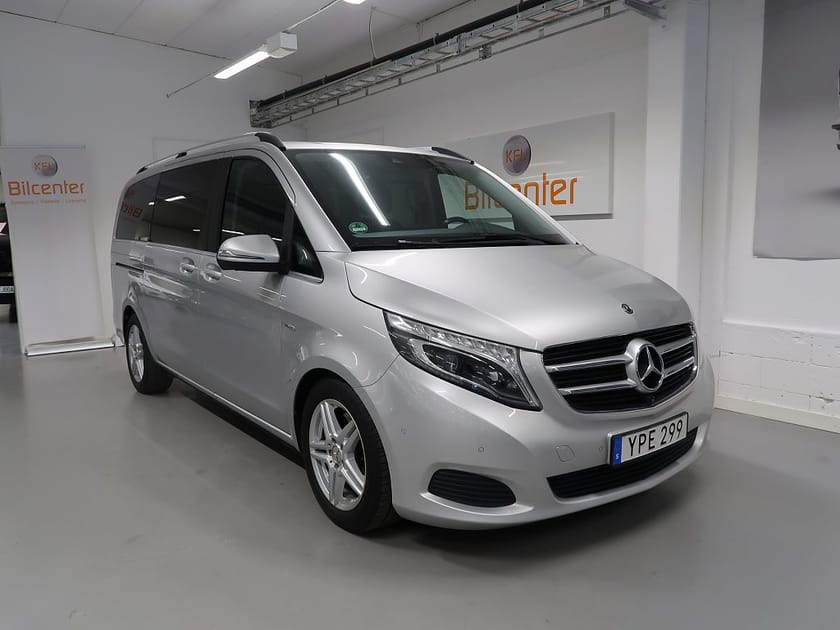 Bild 3 av Mercedes-Benz V 250d 3.1t 7-sits-Aut-360°kamera-Navi-V-däck ingår-Drag