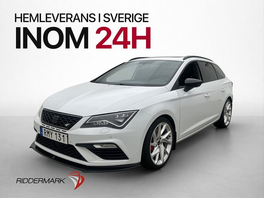 Bild 1 av SEAT León Cupra ST TSI 4Drive 300hk Panorama Kamera Carplay