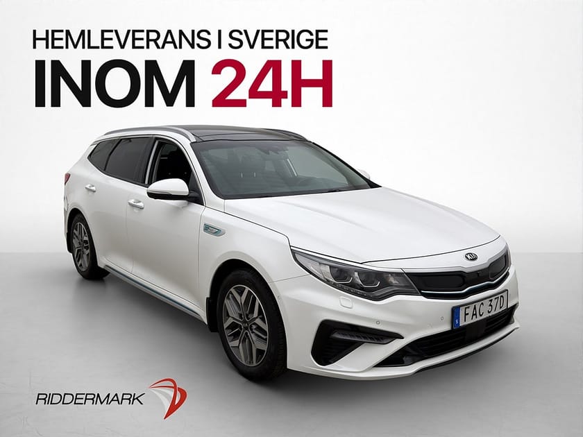 Bild 1 av Kia Optima Sport Wagon Plug-in Hybrid Adv Plus 2 Pano H/K 360° Skinn