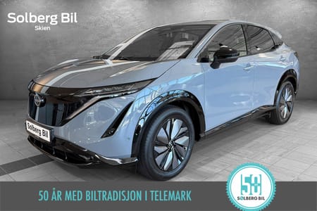 Nissan Ariya 87 e-4ORCE Evolve PANO/BOSE/HUD/V.HJUL/0,- KONTANT