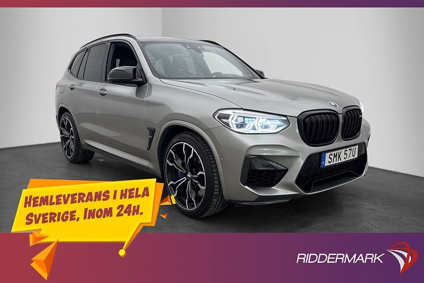 Bild 3 av BMW X3 M Competition 510hk Kolfiber H/K HUD 360° Ventilation
