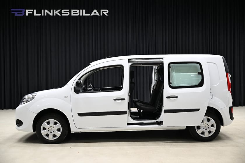 Bild 4 av Renault Kangoo Express Maxi dCi 90HK Automat|Dubbelhytt|Dubbeldörr|NyKamrem