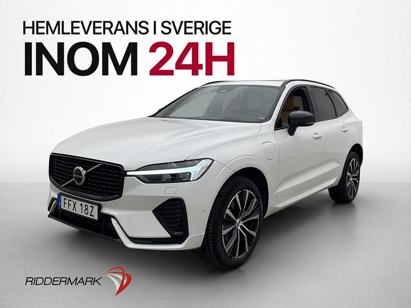 Bild 1 av Volvo XC60 LongRange T8 Ultimate Dark B&W Pano Luft Drag 360