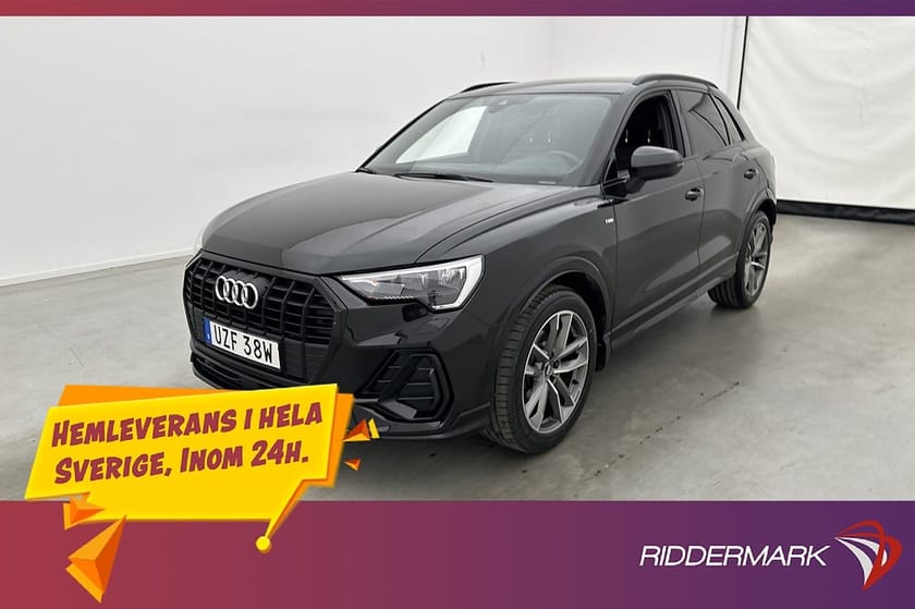 Bild 4 av Audi Q3 35 TFSI 150hk S-Line Cockpit Blackoptik Värmare