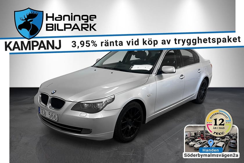 Bild 1 av BMW 520d Sedan Sedan/SUPERDEAL 3,95 %/PDC/FARTHÅLLARE/KAMKEDJA
