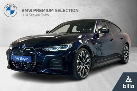 BMW i4 M50 xDrive Gran Coupé Fully Charged, Laser, H/K, El-Seter, Adp-Cruise