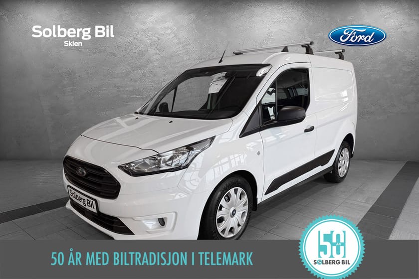 Bilde 1 av Ford Transit Connect 240 1,5l 100hk DIESEL/ SIDE.HENGSET/ TAKSTATIV/ HENGER.F