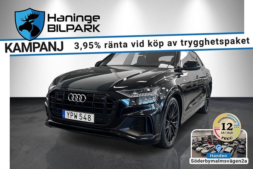 Bild 1 av Audi Q8 50 TDI quattro S Line/SUPERDEAL 3,95%/B&O ADV/MOMS/PANO