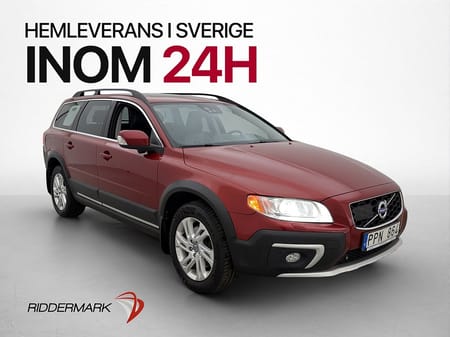 Volvo XC70 D5 AWD 215hk Summum Taklucka Värm Drag Skinn Navi