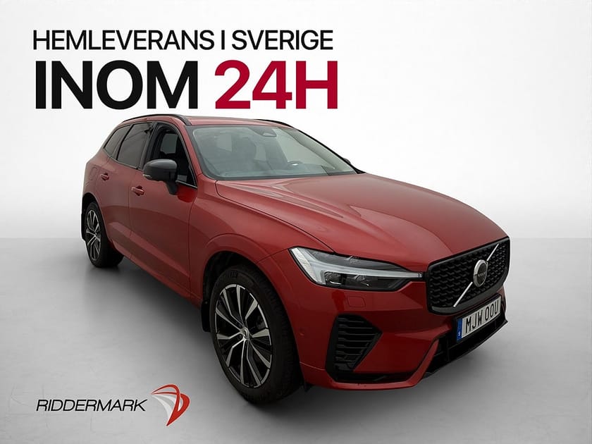 Bild 1 av Volvo XC60 T6 350hk AWD Plus Dark Pano 360° H/K Drag Värmare