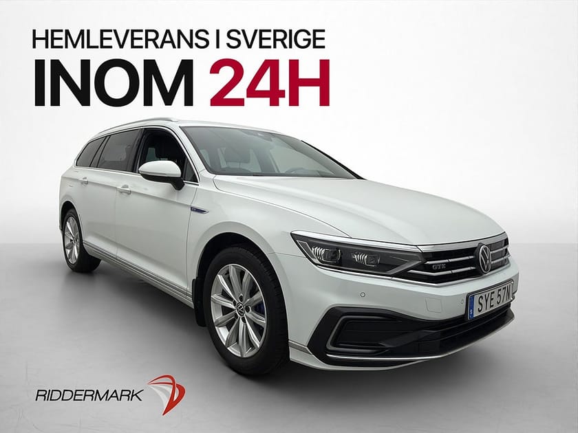 Bild 1 av Volkswagen Passat Sportscombi GTE 1.4 TSI Cockpit Skinn Kamera Navi Drag