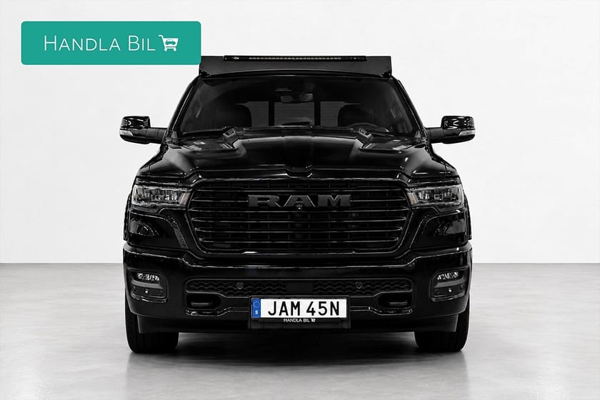 Bild 3 av RAM 1500 Crew Cab 3.0 Hurricane 4x4 Släde Kåpa Pano Luft H/K Moms
