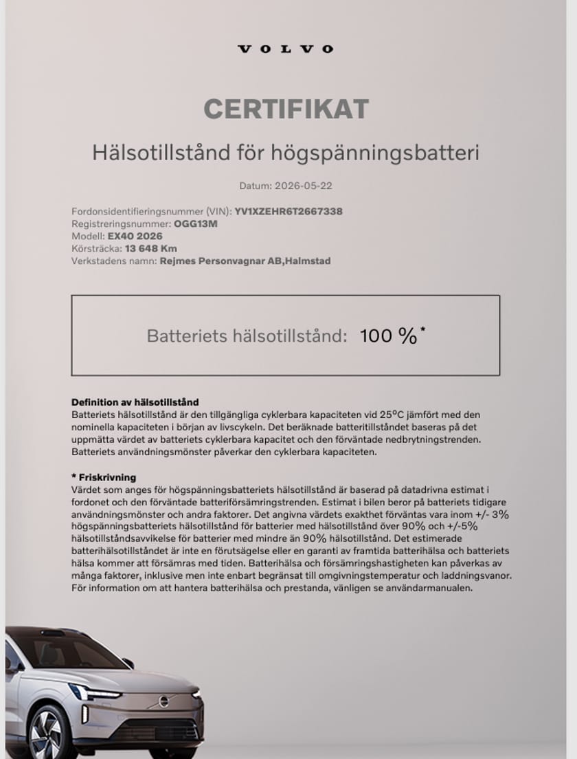Bild 4 av Volvo EX40 Single Motor Extended Range ExtendedRange Plus SE | Dragkrok | Parkeringskamera bak