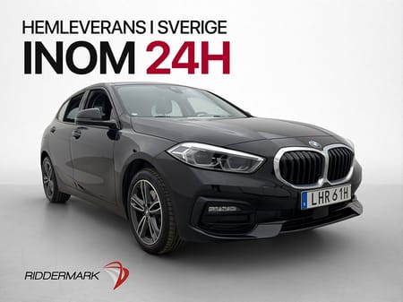 BMW 118i 118 136hk Sport line CarPlay Navi Rattvärme Keyless