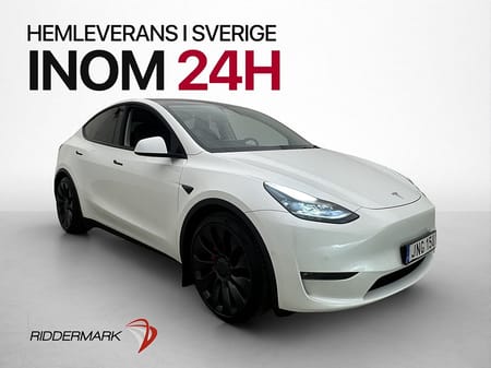 Tesla Model Y Performance AWD Svensksåld Panorama Drag