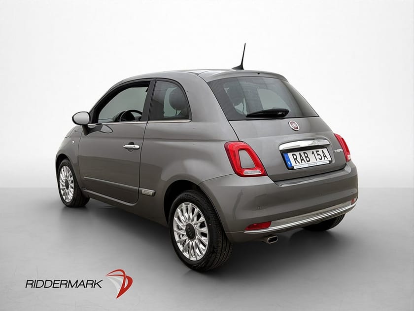 Bild 5 av Fiat 500 Hybrid Lounge Taklucka Halvskinn CarPlay Låg skatt