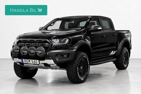 Ford Ranger Raptor Drag 4WD Diff Skinn/Alcantara B-kam Moms